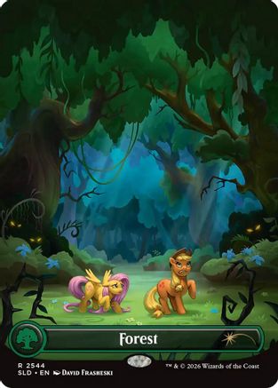Forest (2544) (SLD-2544) (Full Art) (Foil)