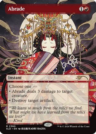 Abrade (2390) (SLD-2390) (Foil)
