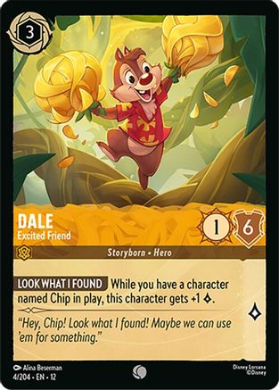 Dale - Excited Friend (12-004) (Cold Foil)