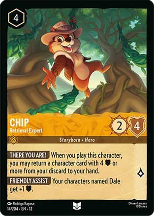 Chip - Retrieval Expert (12-014) (Cold Foil)