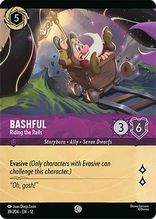 Bashful - Riding the Rails (Foil) (12-039) (Cold Foil)