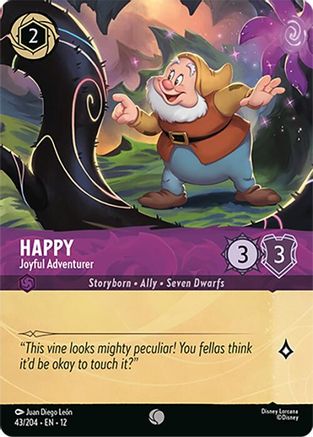 Happy - Joyful Adventurer (Foil) (12-043) (Cold Foil)