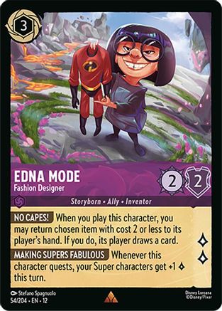 Edna Mode - Fashion Designer (12-054)