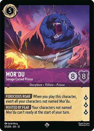 Mor'du - Savage Cursed Prince (12-057)