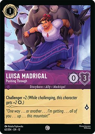Luisa Madrigal - Pushing Through (12-062) (Cold Foil)