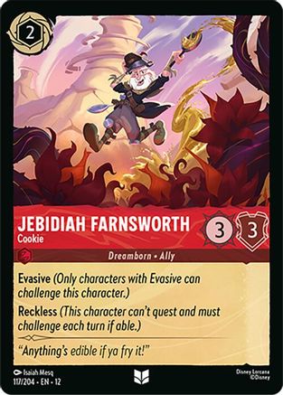 Jebidiah Farnsworth - Cookie (12-117) (Cold Foil)