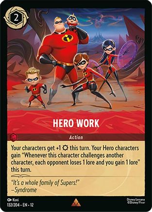 Hero Work (12-132) (Cold Foil)