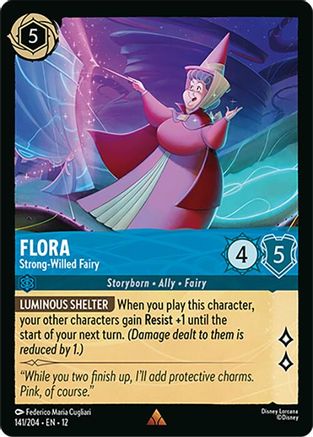 Flora - Strong-Willed Fairy (12-141)