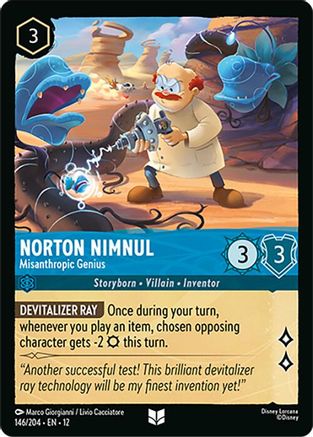 Norton Nimnul - Misanthropic Genius (12-146) (Cold Foil)