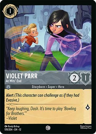Violet Parr - At Wits' End (12-178)