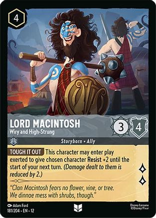 Lord Macintosh - Wiry and High-Strung (12-181) (Cold Foil)