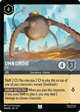 Omnidroid - V.9 (Foil) (12-184) (Cold Foil)