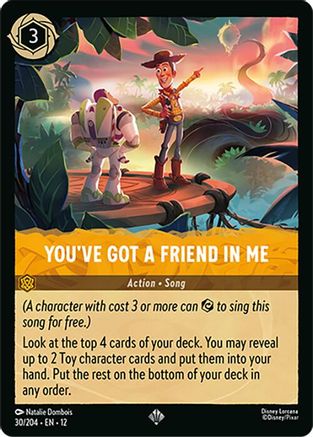 You've Got a Friend in Me (12-030) (Cold Foil)