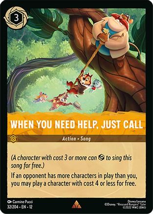 When You Need Help, Just Call (12-032)