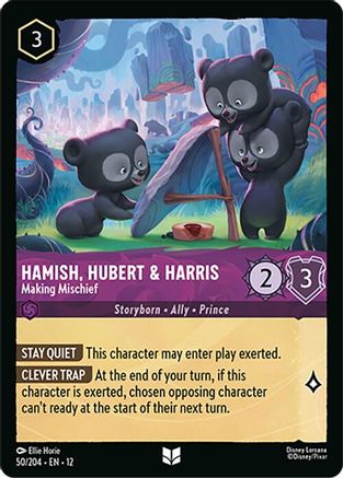 Hamish, Hubert & Harris - Making Mischief (12-050) (Cold Foil)
