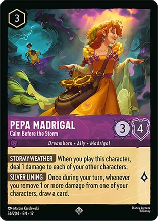 Pepa Madrigal - Calm Before the Storm (12-056) (Cold Foil)