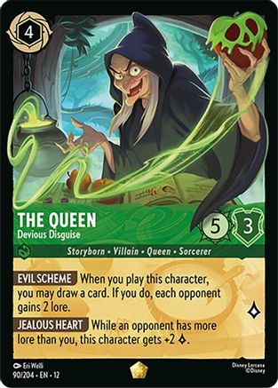 The Queen - Devious Disguise (12-090) (Cold Foil)