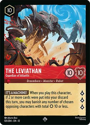 The Leviathan - Guardian of Atlantis (12-125) (Cold Foil)