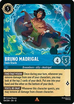 Bruno Madrigal - Oasis Oracle (12-154) (Cold Foil)