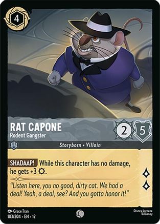 Rat Capone - Rodent Gangster (12-183)