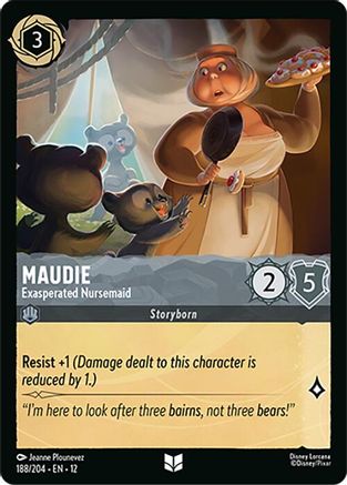 Maudie - Exasperated Nursemaid (12-188)