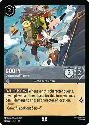 Goofy - Determined Traveler (12-189)