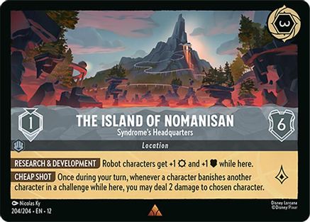 The Island of Nomanisan - Syndrome's Headquarters (12-204)