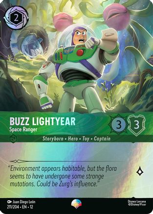 Buzz Lightyear - Space Ranger (Epic) (12-211) (Holofoil)