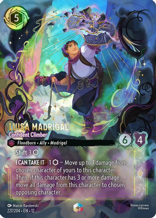 Luisa Madrigal - Confident Climber (Enchanted) (12-227) (Holofoil)