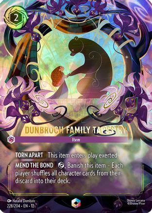 DunBroch Family Tapestry (Enchanted) (12-228) (Holofoil)