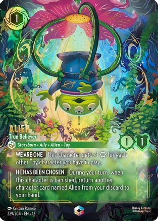 Alien - True Believer (Enchanted) (12-229) (Holofoil)