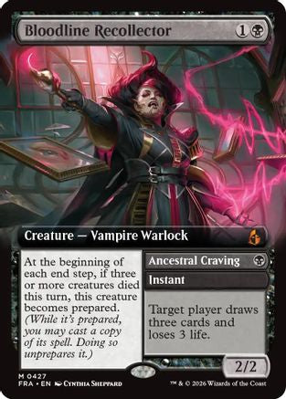 Bloodline Recollector (Extended Art) (FRA-427) (Foil)