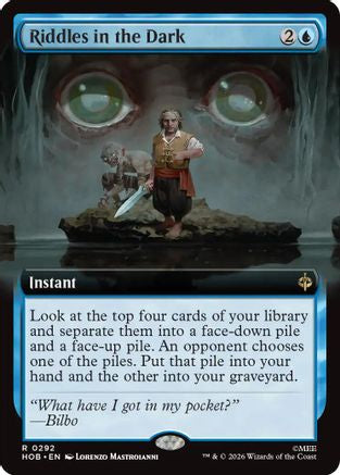Riddles in the Dark (Extended Artt) (HOB-292) (Foil)