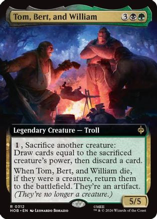 Tom, Bert, and William (Extended Art) (HOB-312)