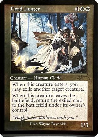 Fiend Hunter (Retro Frame) (SLD-7137) (Foil)