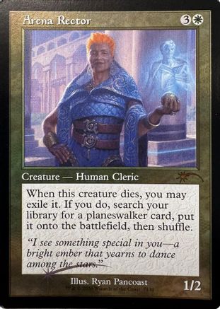 Arena Rector (Retro Frame) (SLD-7130) (Foil)