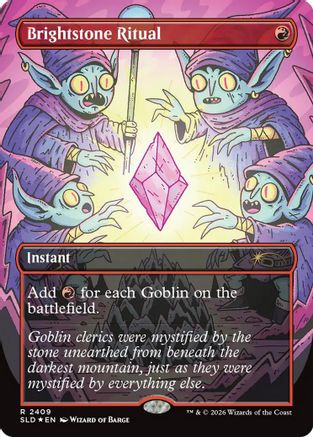 Brightstone Ritual (SLD-2409) (Foil)