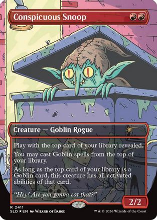 Conspicuous Snoop (SLD-2411) (Foil)