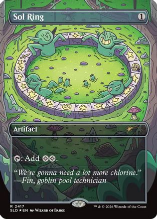 Sol Ring (2417) (SLD-2417) (Foil)