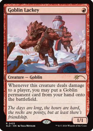 Goblin Lackey (2425) (SLD-2425)
