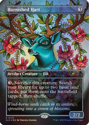 Burnished Hart (Rainbow Foil) (SLD-172)