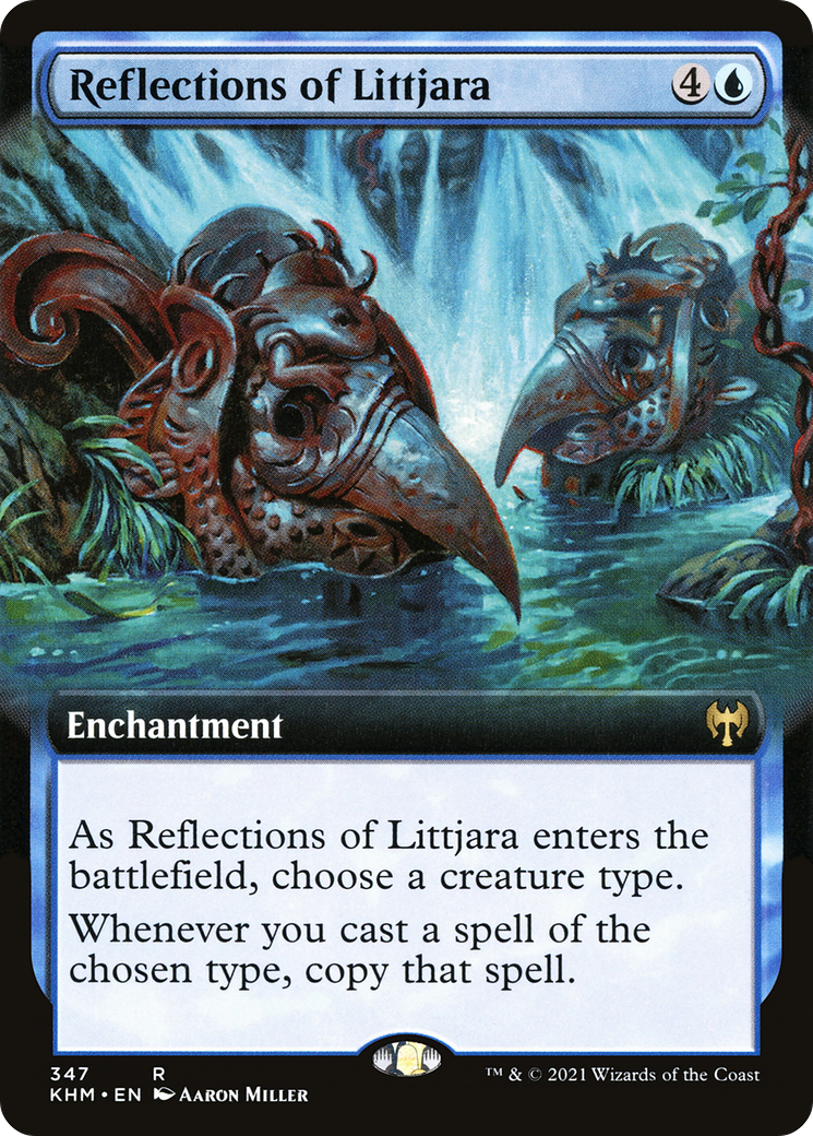 Reflections of Littjara (KHM-347) (Extended Art) (Foil)