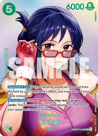 Tashigi (SP) (OP14-029) (Foil)