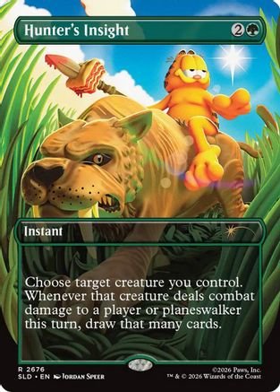 Hunter's Insight (SLD-2676) (Foil)