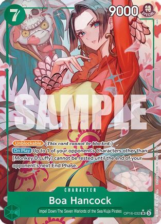 Boa Hancock (Alternate Art) (OP16-032) (Foil)
