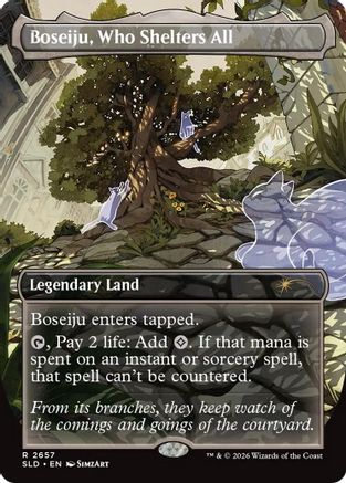 Boseiju, Who Shelters All (SLD-2657) (Foil)