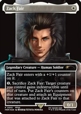 Zack Fair (MEDIA-001) (Foil)