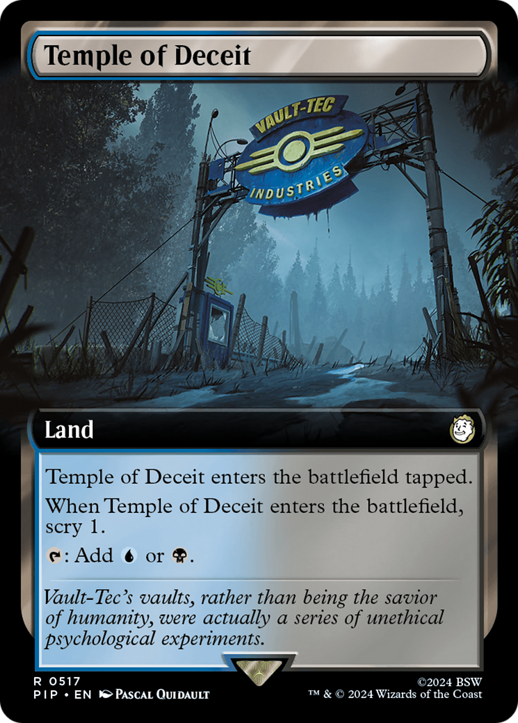 Temple of Deceit (PIP-517) (Extended Art) (Foil)