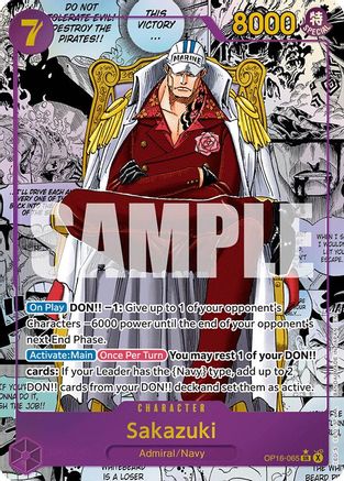 Sakazuki (Manga) (OP16-065) (Foil)