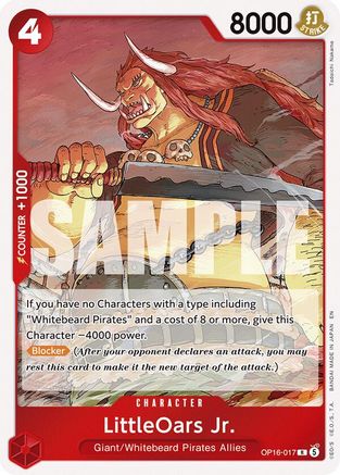 LittleOars Jr. (OP16-017) (Foil)